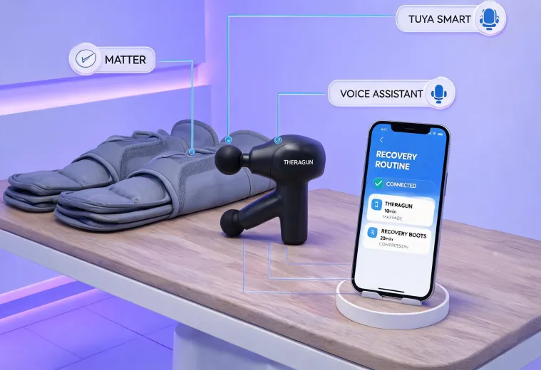 Connected recovery device app demo